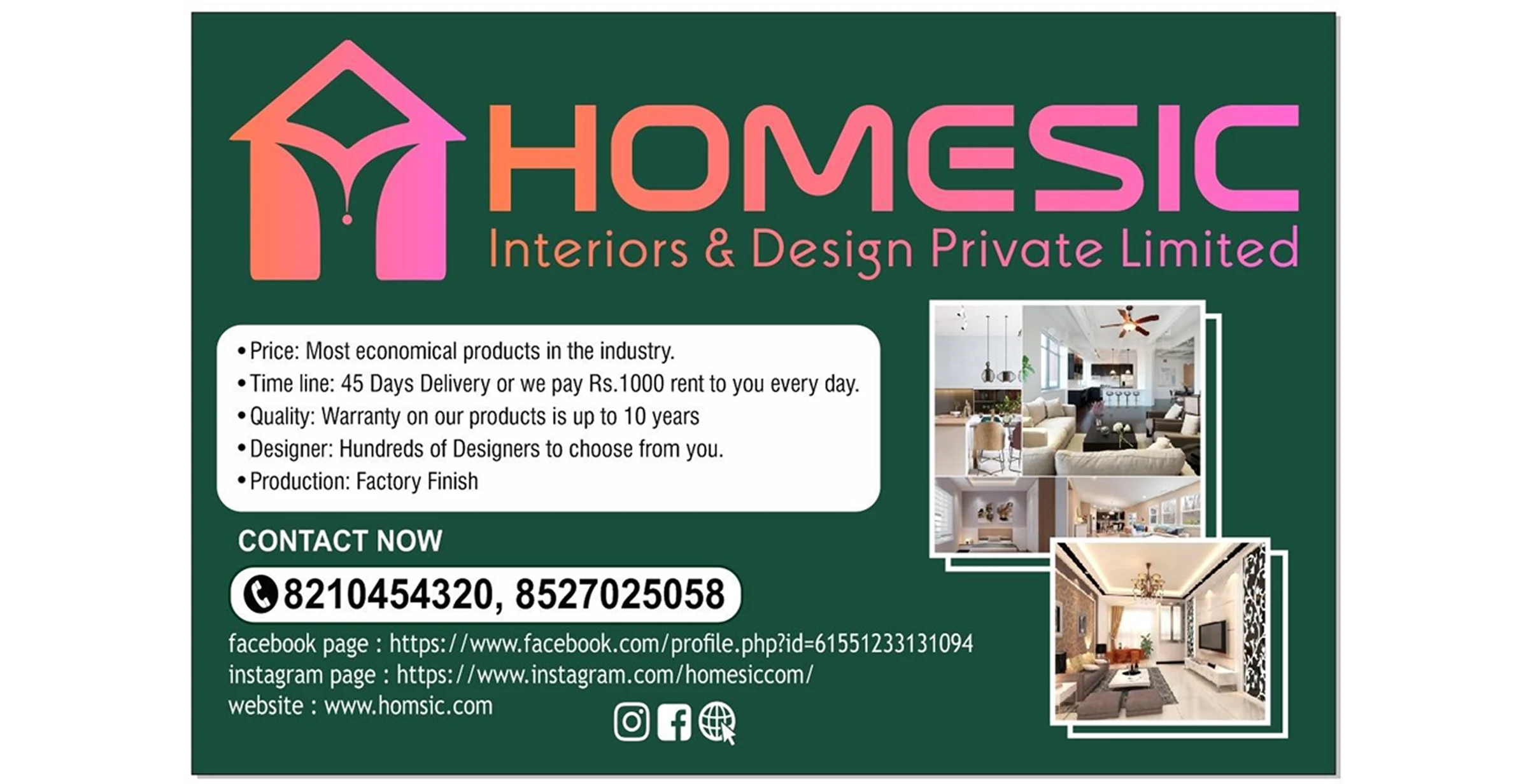 Homesic Interiors